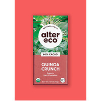 Alter Eco Quinoa Crunch Dark Chocolate 80g