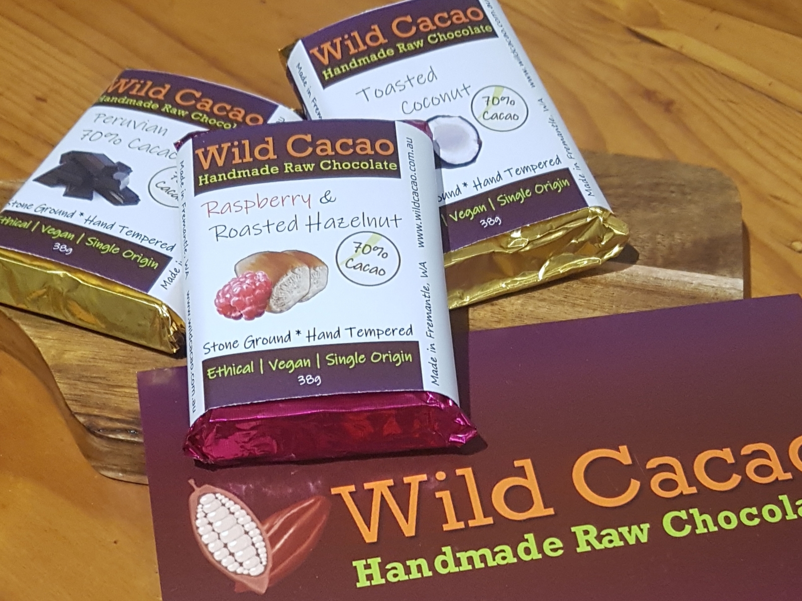 Peruvian 70 Cacao Dark Chocolate Organic, Vegan, Single Origin