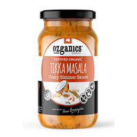 Tikka Masala Curry Simmer Sauce 500ml | Ozganics