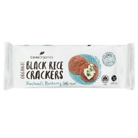 Ceres Black Rice Crackers Thailand's riceberry 115g PAST BEST BEFORE