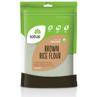 Lotus Rice Flour Brown Organic 500G