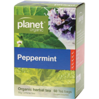 Planet Organic Peppermint Tea Bags 25 sachets 