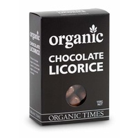 Organic Times Licorice Milk Chocolate 150g