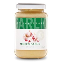 Spiral Organic Minced Garlic 220g PAST BEST BEFORE