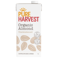 Activated Almond Milk 1L | Pure Harvest - UNSWEETENED