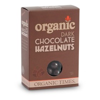 Organic Times Dark Chocolate Hazelnuts 150g