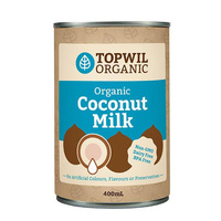Organic Coconut Milk | Topwil Organic | 400ml