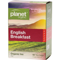 Planet Organic English Breakfast Tea Bags 25 sachets