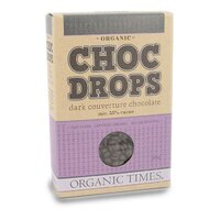 Organic Times Dark Chocolate Drops 200g