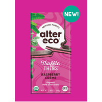 Alter Eco Truffle Thins Raspberry Creme