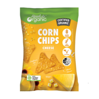 Absolute Organic Corn Chips | Cheese | 160g