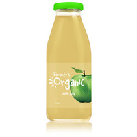 Farmer's Organic Apple Juice 375mL