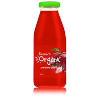 Farmer's Organic Strawberry Apple Juice