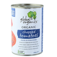 Global Organics Chopped Tomatoes BPA Free