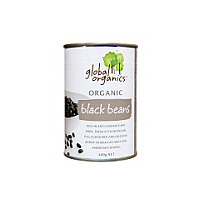 Global Organics Black Beans 400g