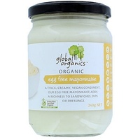 Mayonaise Egg Free 240g | Global Organics {Mayonnaise}