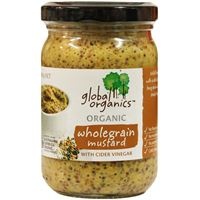 Global Organic Wholegrain Mustard 180g