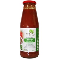 Global Organics Tomato Puree with Basil (Passata) 680g