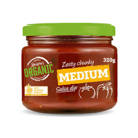 Jensens Organic Salsa Medium 320g
