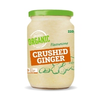 Jensens Organic Crushed Ginger 210g