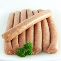 BBQ Beef Organic Sausages Pres & Gluten Free $22.50/kg | Mondo's $11.50