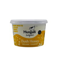 Mungalli Creek Natural Yoghurt - Bush Honey 500g