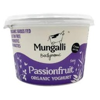 Mungalli Creek Natural Yoghurt - Passionfruit 500g