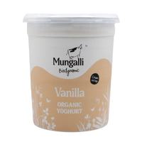 Mungalli Creek Natural Yoghurt - Vanilla  1kg