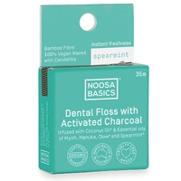 Noosa Basics Dental Floss with Charcoal - Spearmint