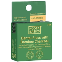 Noosa Basics Dental Floss with Bamboo Charcoal - Cardamon