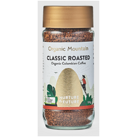 Classic Roasted Instant Arabica Coffee 100g | Organic Mountain