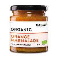 Delizum Organic Orange Marmalade 270g