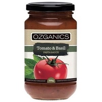 Ozganics Tomato & Basil Summer Pasta Sauce 500ml