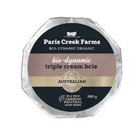 Paris Creek Bio-dynamic Triple Cream Brie 280g