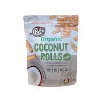 Pat's Organic Coconut Rolls - Original 140g