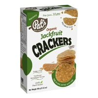 Pat's Organic Jackfruit Crackers 100g
