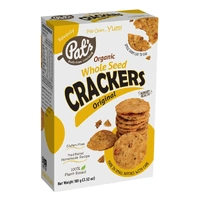 Pat's Organic Wholeseed Crackers 100g