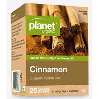 Cinnamon Tea 25 sachets | Planet Organic