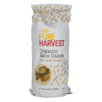 Pure Harvest Organic Rice Cakes with Sesame 150g