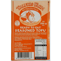 Organic Seasoned Tofu - Ready to Eat | Tallyho Farm 200g