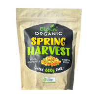 Elgin Frozen Organic Spring Harvest Mix - Peas, Corn Carrot 600g