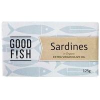 Sardines in Olive Oil | Good Fish 120g
