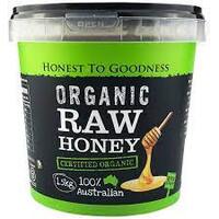 Organics Raw Honey 1.5kg | Honest to Goodness