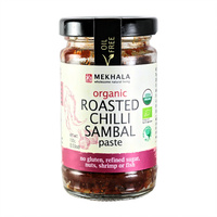 Roasted Chilli Sambal Paste, Organic, Mekhala, 100g