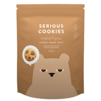 Serious Cookies | Choc Chip | Certified Organic 170g