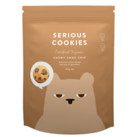 Serious Cookies | Choc Chip | Certified Organic 170g