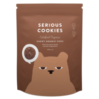 Serious Cookies | Double Choc | Certified Organic 170g