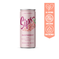 Raspberry Seltzer | Sips 330ml