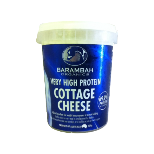 Barambah Organics Cottage Cheese Very High Protein 500g
