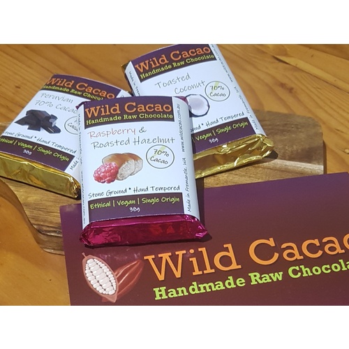 Organic Raw 70% Cacao Appalachian Wild Chai Chocolate Bar - 6 x 2.2oz main image 0